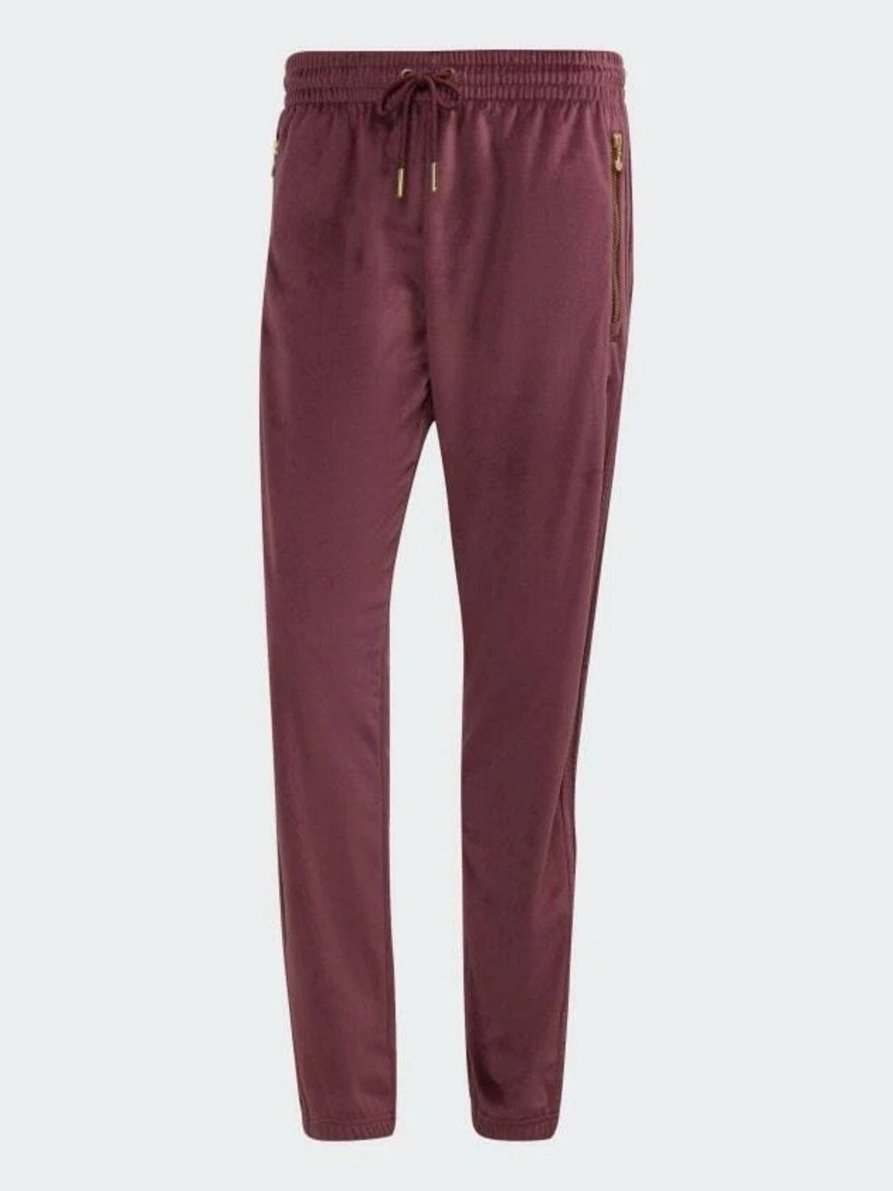 adidas Originals Adicolor FireBird Velour Track Pants Joggers Sweatpants Crimson